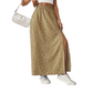 High-Waist Floral Slit Skirt – Flowy & Breathable Fit