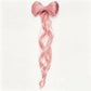 Bowknot Claw Clip Ponytail – Instant Volume & Elegant Half-Up Style