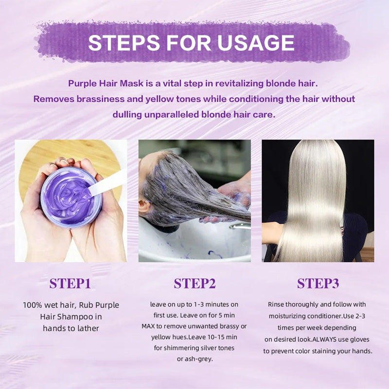 Purple Hair Mask – Tone Correcting & Deep Hydration
