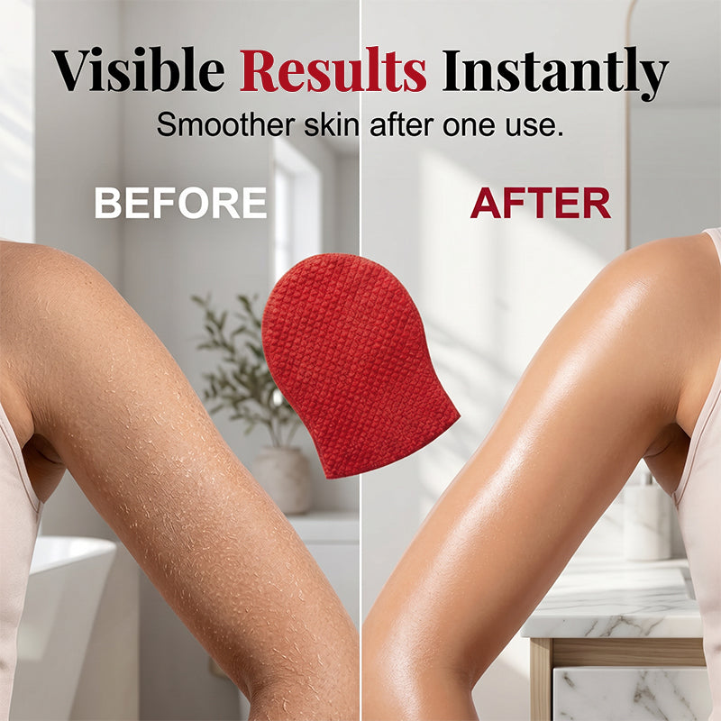 Exfoliating Body Scrub Glove Hydrating Shower Mitt