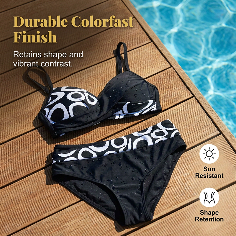 Wrap Push-Up Bikini Set – Quick-Dry & Flattering Fit Design