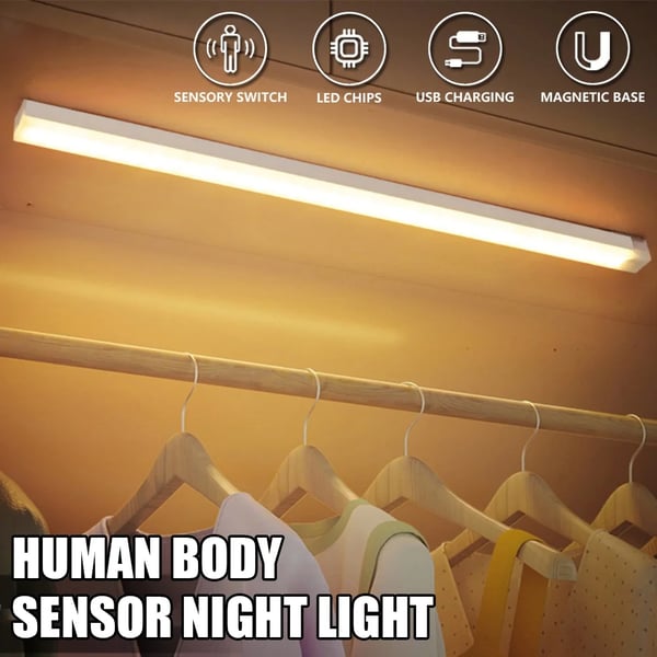 Smart Motion Sensor Light – Magnetic, Rechargeable & Easy Install