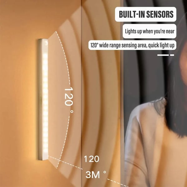 Smart Motion Sensor Light – Magnetic, Rechargeable & Easy Install