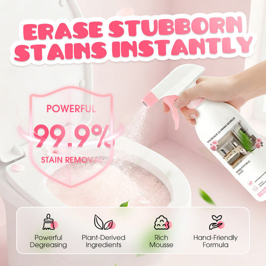 Clean Bathrooms Instantly! Multi-Surface Stain Remover Spray