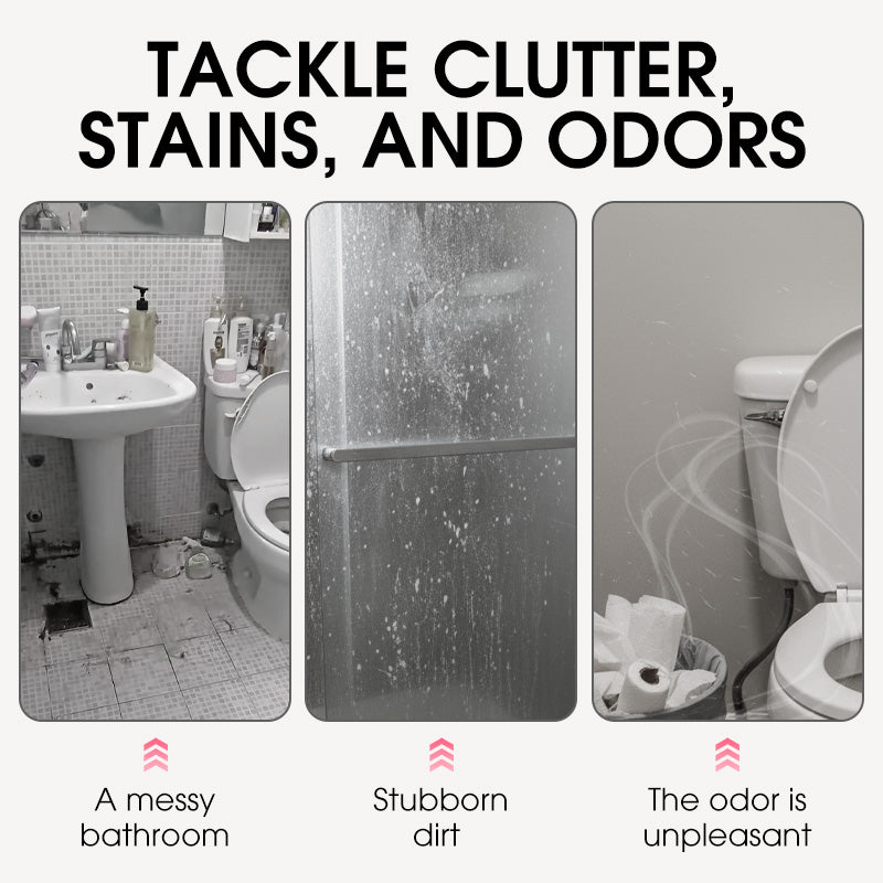 Clean Bathrooms Instantly! Multi-Surface Stain Remover Spray