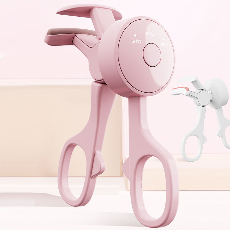 Heated Eyelash Curler – 3 Temps, Rechargeable & Portable