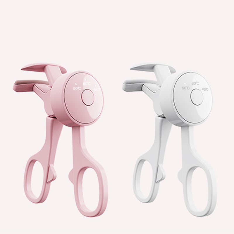 Heated Eyelash Curler – 3 Temps, Rechargeable & Portable