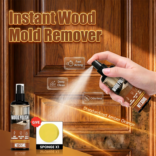 Wood Mold Remover Spray – Removes stains & mold.
