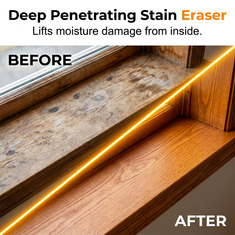 Wood Mold Remover Spray – Removes stains & mold.