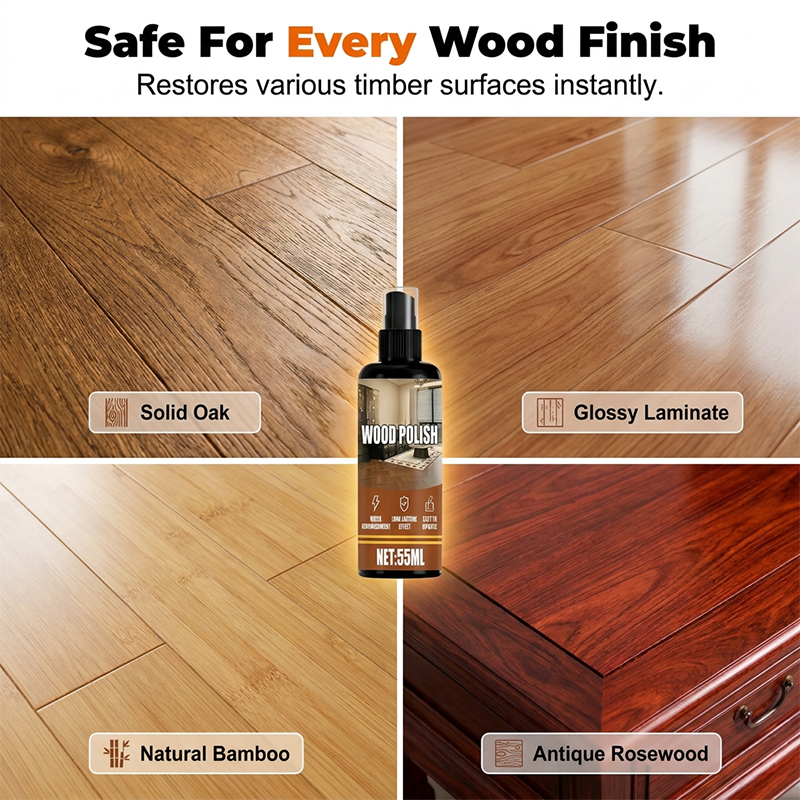 Wood Mold Remover Spray – Removes stains & mold.