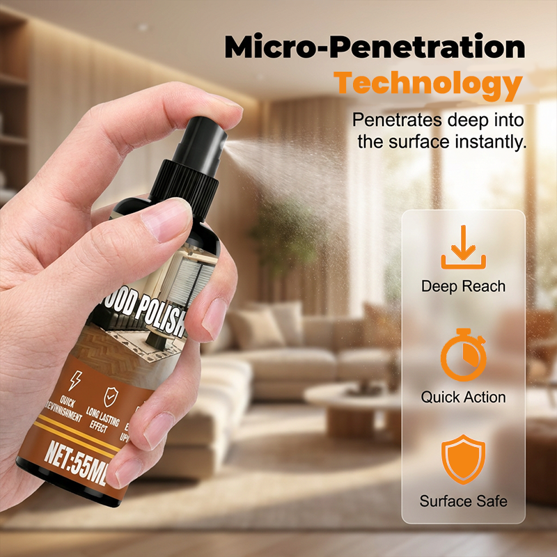 Wood Mold Remover Spray – Removes stains & mold.