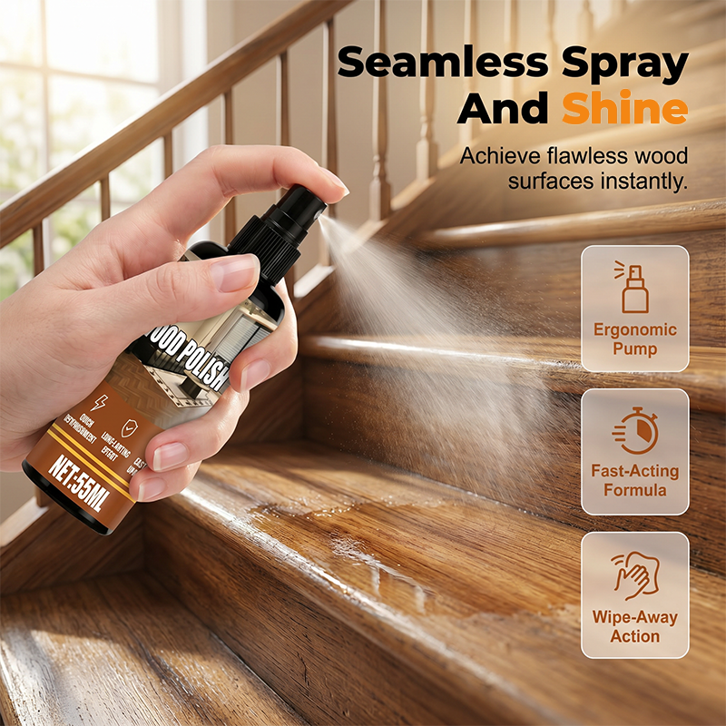 Wood Mold Remover Spray – Removes stains & mold.