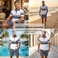 Men's Printed Shirt & Shorts Set – Breathable & Stretch Fit