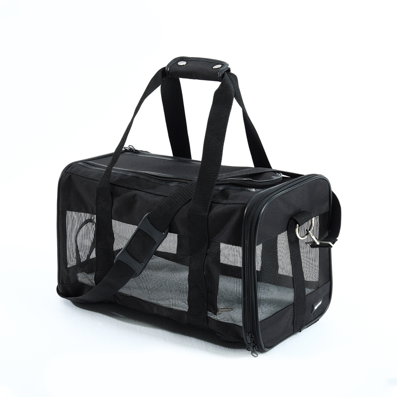 Breathable Pet Carrier Bag – All-Angle Mesh & Detachable Strap