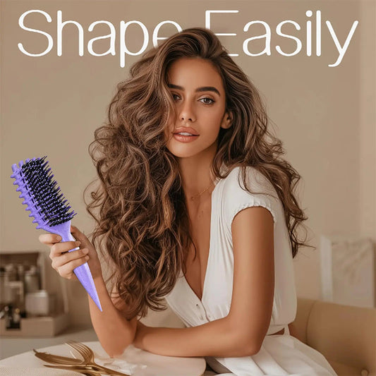 Curly Hair Brush – Ventilated Design & Ergonomic Grip