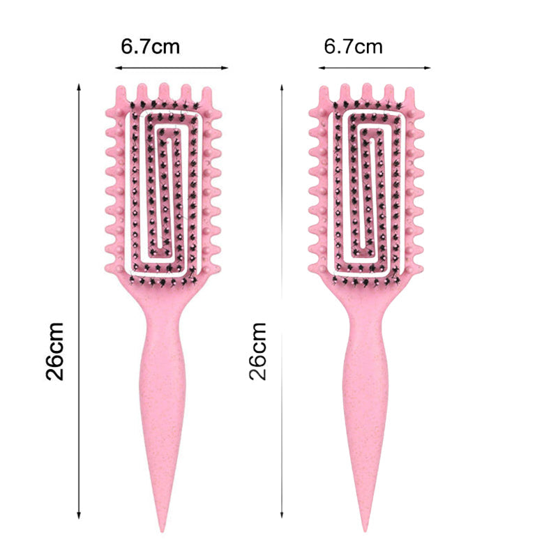 Curly Hair Brush – Ventilated Design & Ergonomic Grip