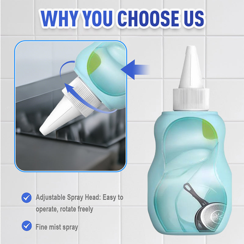 Erase Burnt-On Stains Instantly! No-Scrub Plant-Based Kitchen Cleaner