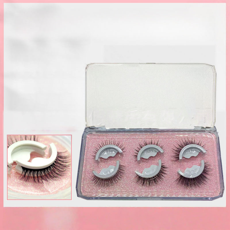 Glue-Free Self-Adhesive Lashes – 3-Second, Natural & Reusable