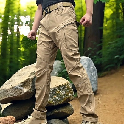 Men's Tactical Cargo Pants – Multi-Pocket & Reinforced Seams