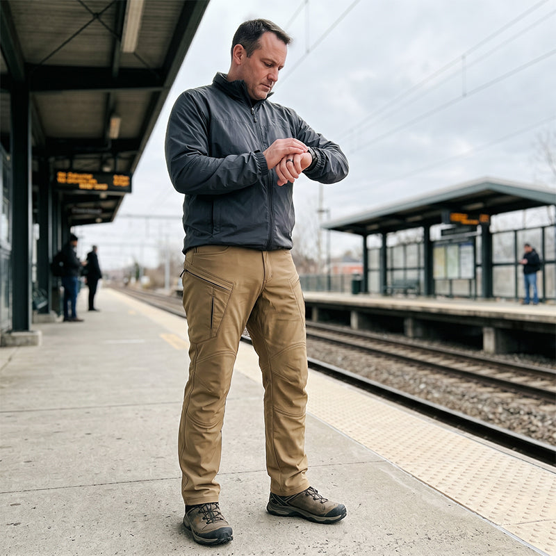 Men's Tactical Cargo Pants – Multi-Pocket & Reinforced Seams