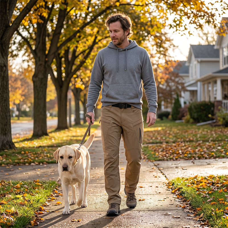 Men's Tactical Cargo Pants – Multi-Pocket & Reinforced Seams