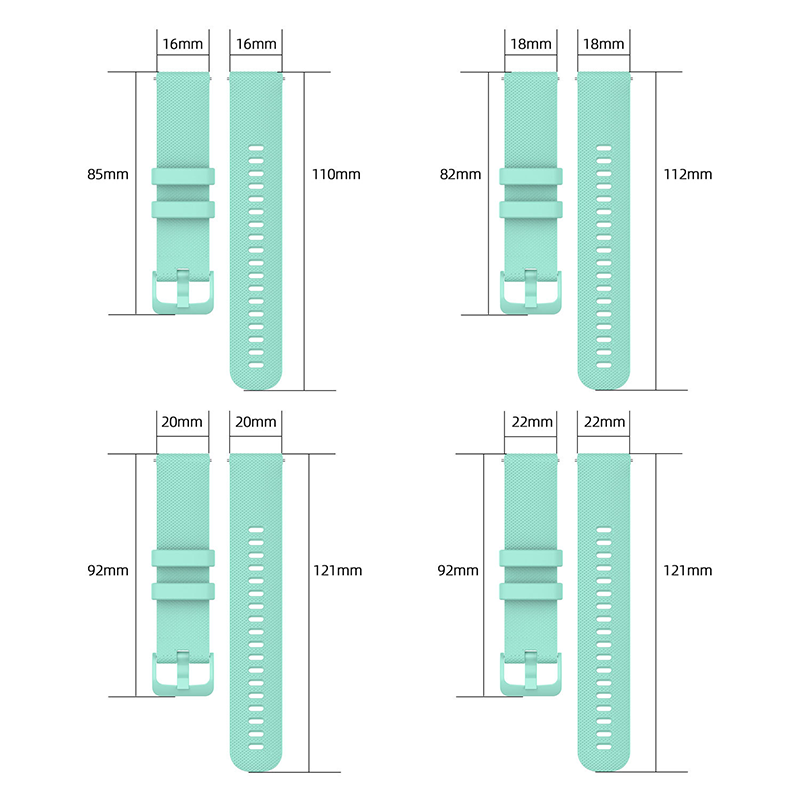 Soft Silicone Quick Release Watch Bands