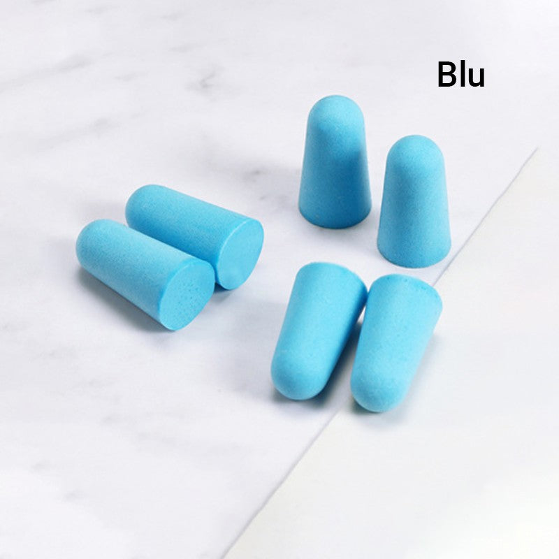 Reusable, Slow-Rebound, Noise-Canceling Soft Foam Earplugs
