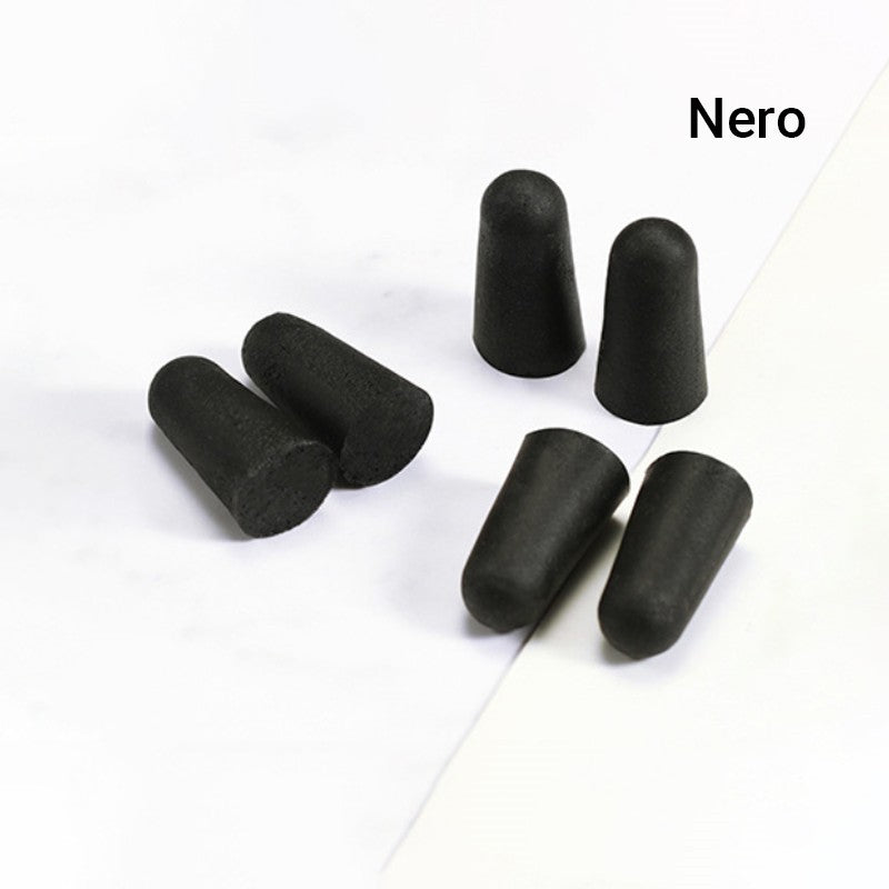 Reusable, Slow-Rebound, Noise-Canceling Soft Foam Earplugs