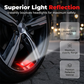 Car Wheel Rim Reflective Stripes Decal