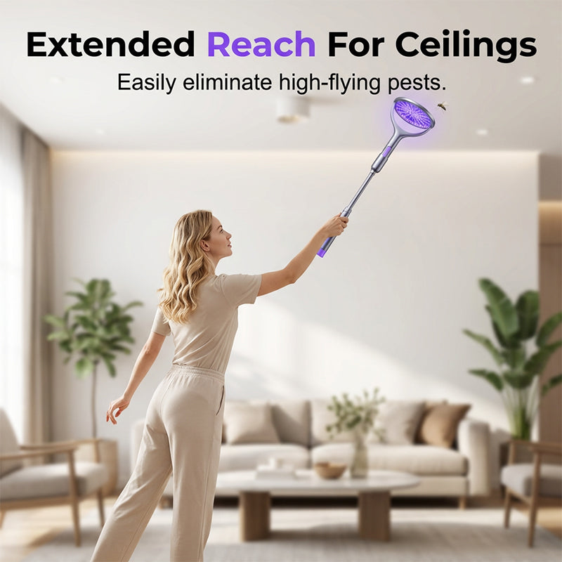 Telescopic Bug Zapper – UV Trap & Extendable Reach