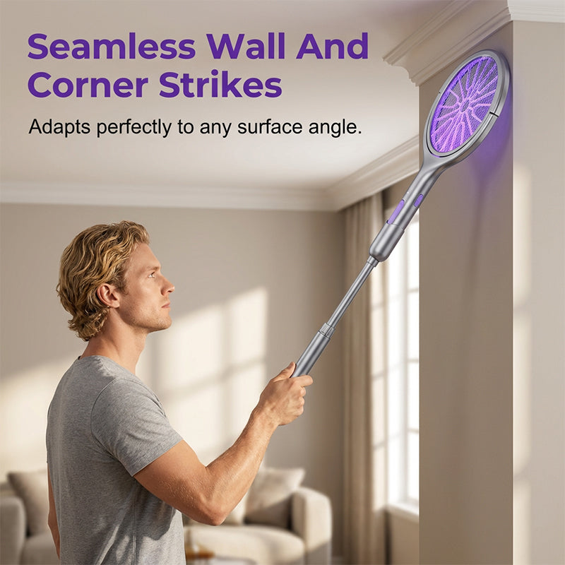 Telescopic Bug Zapper – UV Trap & Extendable Reach