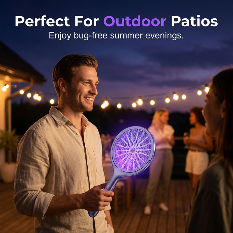Telescopic Bug Zapper – UV Trap & Extendable Reach