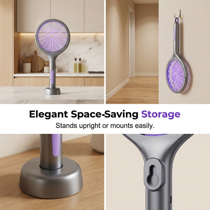 Telescopic Bug Zapper – UV Trap & Extendable Reach