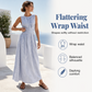 Waist-Tie Striped Maxi Dress – Breezy & Vacation-Ready Design