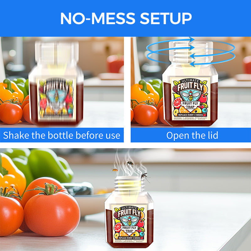 Effective Fruit Fly Attractant for Traps