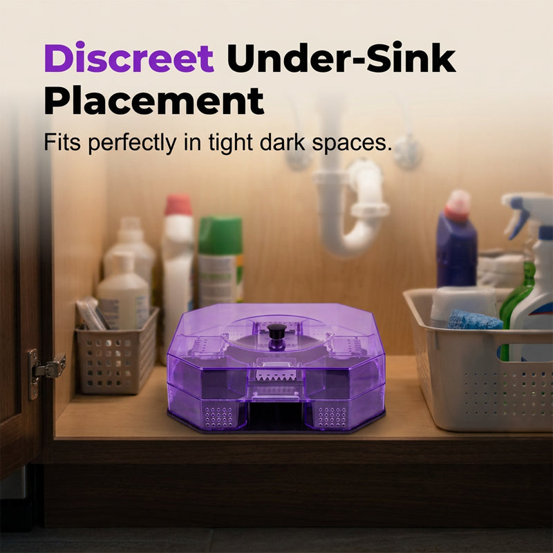 Reusable Roach Trap – One-Way Doors & Safe Physical Capture