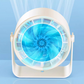100-Speed Desk Fan – Stepless, Quiet & Dual-Use Design