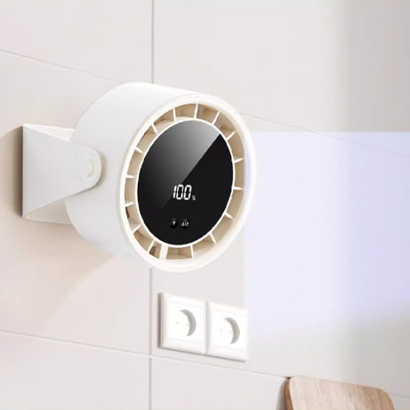 100-Speed Desk Fan – Stepless, Quiet & Dual-Use Design