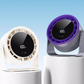 100-Speed Desk Fan – Stepless, Quiet & Dual-Use Design