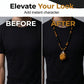 Natural Tiger Eye Men's Necklace – Handcrafted & Versatile Style