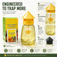 Outdoor Fly Trap – 4-Hole Capture & No-Fuss Setup