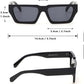 Italian-Design Polarized Sunglasses – UV 400 & Spring Hinges