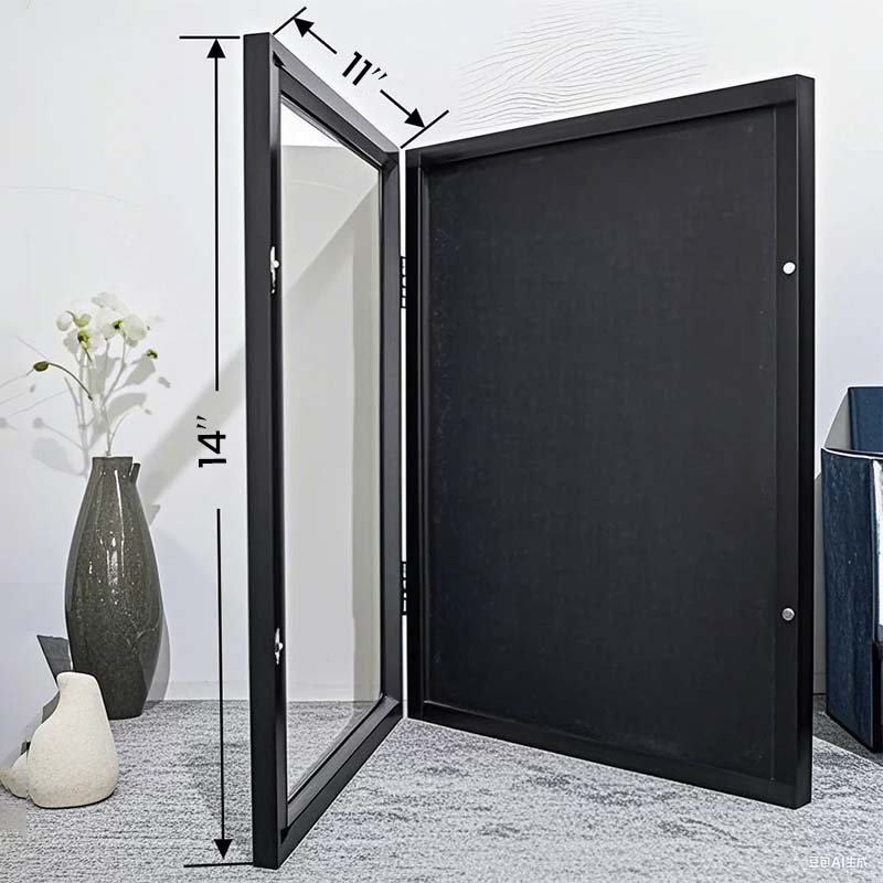 Magnetic Jersey Display Case – HD Acrylic & Wood Frame