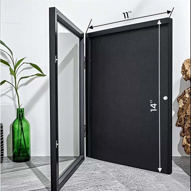 Magnetic Jersey Display Case – HD Acrylic & Wood Frame