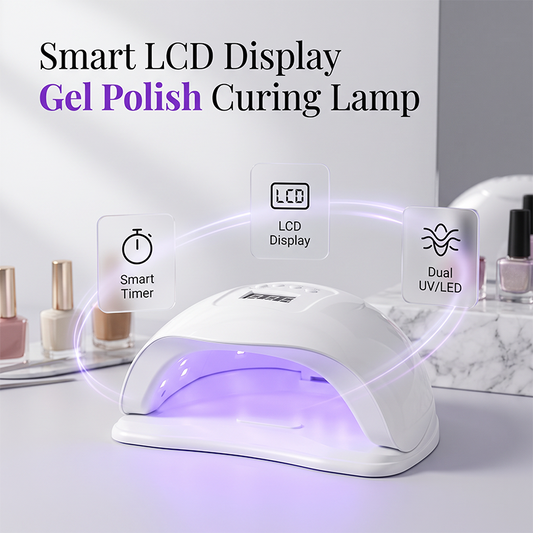 Pro Gel Curing Lamp – Dual UV/LED & Magnetic Detachable Base
