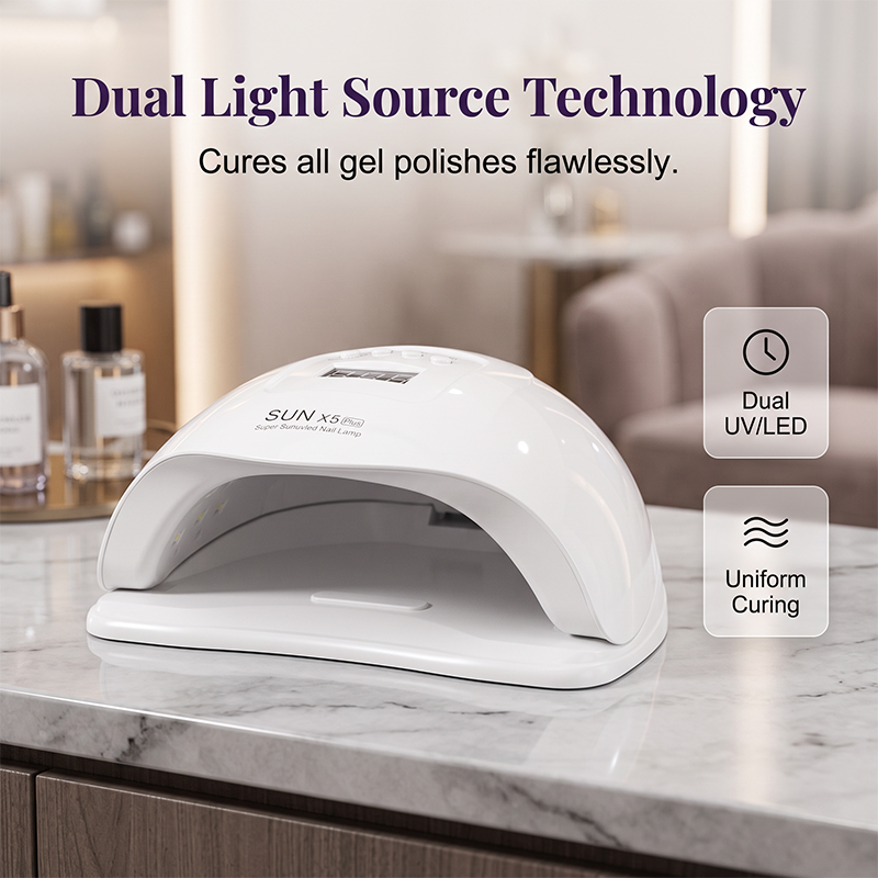 Smart LCD Display Gel Polish Curing Lamp