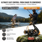 CNC Alloy Spinning Reel – Smooth Cast, Interchangeable Handle
