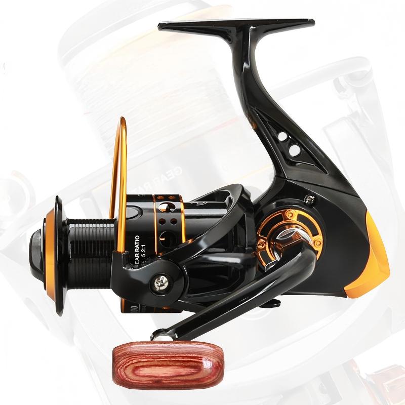 CNC Alloy Spinning Reel – Smooth Cast, Interchangeable Handle