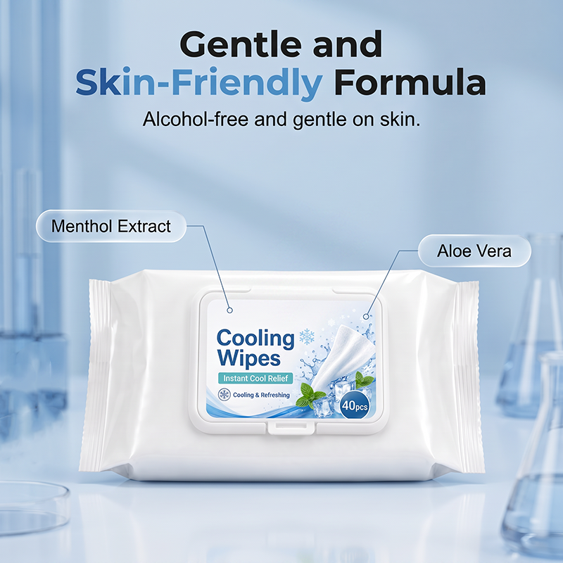 Cooling Gym Wipes – Instant Full-Body Refresh & Gentle Formula