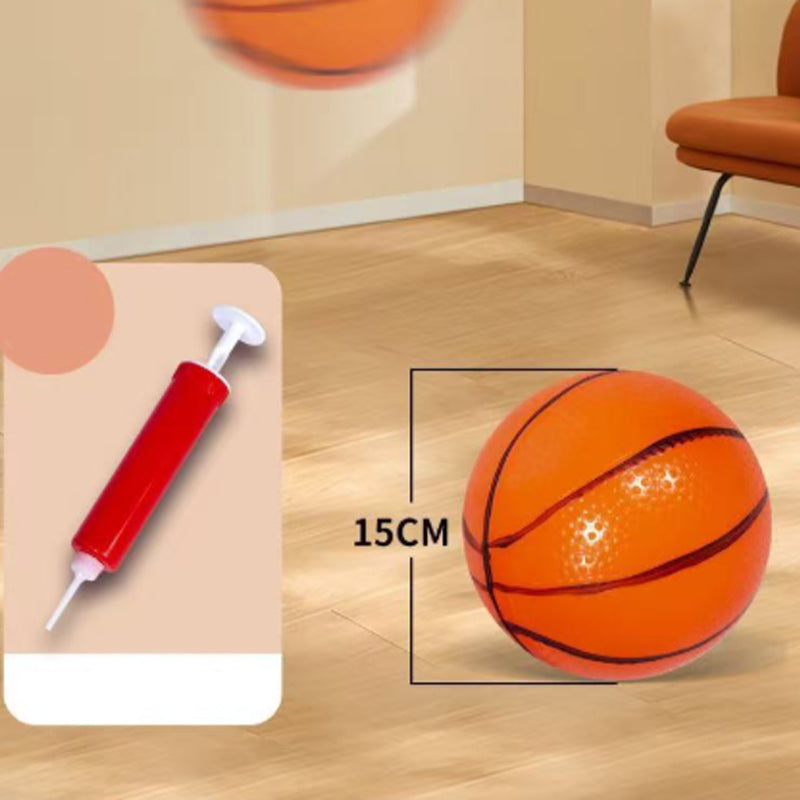 Automatic Ball Return Basketball Toy – Safe & Portable Arcade Fun